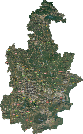 天津市卫星图